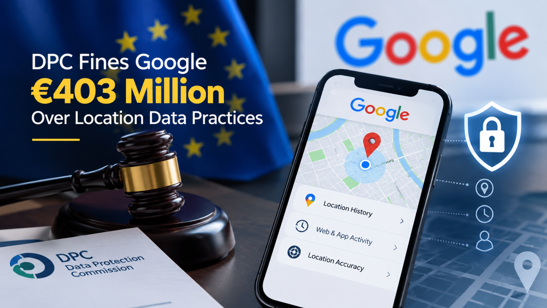 Google Fined €403 Million for Location Data Violations Under GDPR